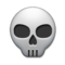 Skull emoji on Samsung